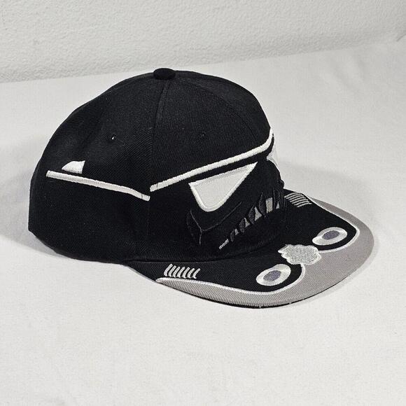Star Wars Storm Trooper Vader Clone Black Snapback Hat - Picture 2 of 7